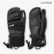 루디스 스키 스노보드용 삼지 인조가죽장갑 M4793 - BK 7000014191269929