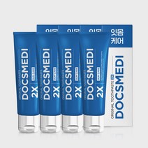닥스메디 잇몸케어치약 닥트러스트2X 천연치약 시린이 임산부 온가족치약 구취케어 입냄새제거 치과치약, 100g, 4개