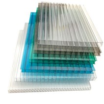 복층렉산 복층폴리카보네이트 지붕 투명 보드, 노란색 2100x6000x6mm