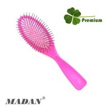 마단 핀브러쉬 Medium 엉킨털 제거빗, 1개, 핑크(고급형)