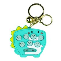 두더지게임기 펀치기계대여 두더지게임미니 Whack-A-Mole 장난감 전기 보드 게임 뮤지컬 Handhold Playsets, 01 Blue