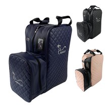 어린이 승마 가방 부츠 헬멧 보관 방수 대용량, 분홍 아동용