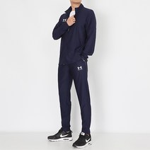 언더아머 한벌추리닝 트레이닝복세트 챌린저 트랙 수트 네이비