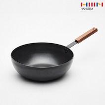 한샘(생활) 한샘 kien 블랙 심플 궁중팬 28cm, 한샘0207363kien블랙심플궁중팬28cm