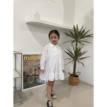 맘커플 카라원피스 - 아이보리