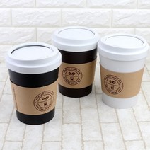 화장대 데스크 미니 책상 휴지통 쓰레기통 소형 차량용 자동차 귀여운 커피컵 테이블 인테리어 소품 수납 유니크 디자인 개인 보관 사무실 오피스 테이블 아이방 간이 통, 색상, 블랙