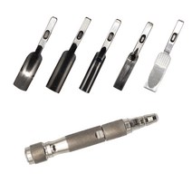 조각도 우드카빙 조각끌 목선반 조각기 목공칼 목각 다가네 정밀공예용 MADE IN KOREA 목공예 한옥작업 장승만들기 조각날 5개포함 소형 에어조각기