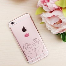 [KT알파쇼핑]아이폰SE 걸위드플라워 핸드폰케이스 휴대폰