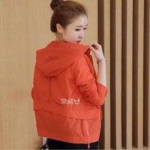오르난 얇은 바람막이 여름용 햇빛차단 여성 점퍼 564182633979