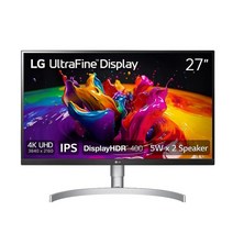 LG 4K UHD IPS 모니터, 27 Inches_Power Delivery: 60W