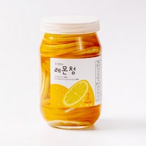허밍테이블 레몬청 (유기농원당 수제청), 500g, 1개