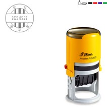 고무인닷컴 도장파닷컴 날짜회전인 지름42mm 주문제작 자동스탬프, 청보라