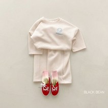 블랙빈 치즈 세트 키즈 데일리 홈웨어 나들이 상하복