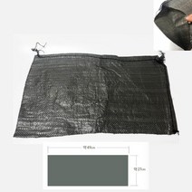모래주머니 모래자루용 마대자루 100장 포대 붕괴방지 침수차단, 상품선택