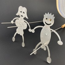 가정용 양꼬치 바베큐 기계 캠핑 꼬치구이 그릴 휴대용 핫도그 로스터 쿠커 재미있는 랙, 남자 아이와 여자 아이
