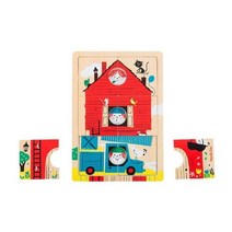 물랑로티 [갤러리아] [물랑로티] 기억력 집중력 3단퍼즐 Les Bambins 3Level puzzles, 단일옵션, 상세설명참조