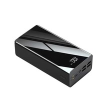 보조배터리 멀티 고속충전 대용량 휴대용 차박 캠핑, 레드80000, 100000mAh