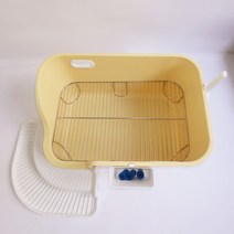 애견 배변판 대형 훈련 똥 개 화장실 행동 보조 특수 액세서리 애완 동물 용품, 2.yellow spacing 15mm