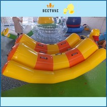 볼풀 놀이장 재미 있는 팽창 식 teeter totter 물에 아이 놀기 수영장 부유물