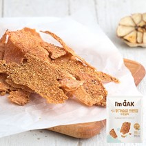 아임닭 닭가슴살 크런칩 구운갈릭 25g 1/10/20/30/50팩, 10팩