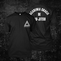 주짓수노기 주짓수래쉬가드 파이트쇼츠 여름 시원한 웃긴 티셔츠 아카데미 그레이시 Jiu Jitsu Brasil Custom Men39s TShirt Tee Summer