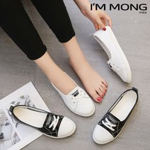 아이엠몽 여성 스니커즈 플랫슈즈 굽낮은 신발 BB010YJ
