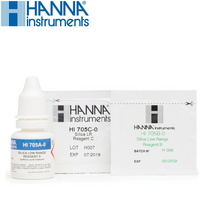 HANNA 수질측정기 실리카시약 HI705-25 (0.00~2.00ppm) 수질관리 식수 수영장 단체급식 공업용수등, 1개