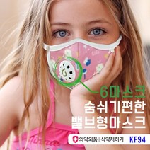 [식스마스크] 6MASK 밸브형(KF94 어린이) 초미세먼지 황사마스크 KF 94 패션마스크 식약처 인증, 빈티지_M, 상세페이지 참조13, 상세페이지 참조13