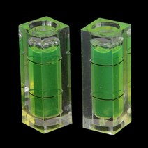 2 pcs 10*10*29mm 스퀘어 스피릿 레벨 버블 마그네틱 스트라이프/1 pc 버블 스피릿 학위 마크 표면 레벨 측, 1pc_One Size, 01 2pcs, 상세 설명 참조1