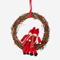 [플라잉타이거]XMAS사이좋은엘프 화환 F3025895__XZZ