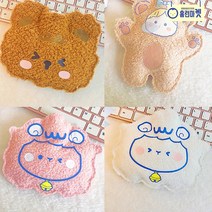 배 미니 온찜질기 군대 방한 용품 케릭터 봉제 인형 휴대용 손난로 허리 털 보온 물 주머니 발 포켓용 발바닥 캠핑 핫펙 눈 패드 목 온열 찜질기 무릎 보냉백 어깨 찜질팩 핑크양