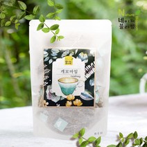 네이처블라썸 삼각티백 50개입 캐모마일 캐모마일차 허브차 허브티, 구아바잎차, 구아바잎차
