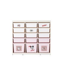한샘(가구) 한샘 샘키즈 수납장 1305_디즈니_미키_베이비핑크, 단품없음