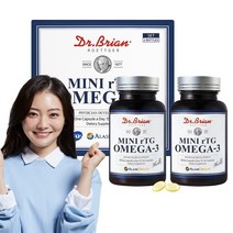 임산부 초임계 알티지 오메가3 알 작은 소형캡슐 닥터브라이언 미니 rtg 130캡슐 청소년 학생 수험생 오메가3, 2개