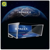 10266 10283 21309 21321 92176 나사 스페이스 셔틀 아크릴 쇼케이스 박스 장식 장식장 거실장, B.새턴 V호