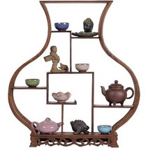 원목 빈티지 그릇장 주방 찬장 엔틱 진열장 선반 부엌, 수평 사각형 작은 블로그 선반