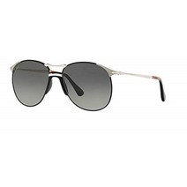 Persol PO2649S - 107471 Sunglasses SILVER BLACK