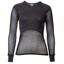 브린제 슈퍼써모 셔츠 여성 기능성 이너 긴팔 티셔츠 블랙 베이스 레이어 컴프레션 긴팔 10200315