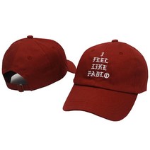 야구모자 카니예 웨스트 브랜드 I feel like pablo 패션 골프 스웨그 캡 Pray Palace Dad Hat Sun Cotton Women and Men Baseball