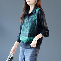 가을 초겨울 편안한 루즈핏 캐주얼 긴팔 긴소매 옷 의류 40대 50대 미시 젊은엄마 여성 출근룩 일상복 외출복 157