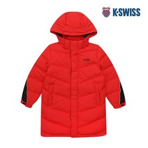 케이스위스 공용 아동 롱다운 패딩 4219OK401 OR