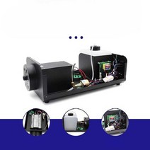 무대 안개 스프레이 기계 다색 LED 조명 탑재 휴대용, (와이어 컨트롤) 1000와트 클래식