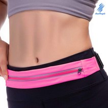 Runpeople 런피플 스포츠 런닝 힙색 조깅 마라톤 가벼운 소재 넓은 수납 방수, 블루