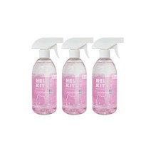 듀오 소독용 에탄올 스프레이 3개 손소독제 손세정제, 헬로키티 소독용 에탄올 스프레이 500ml 3개/손소독