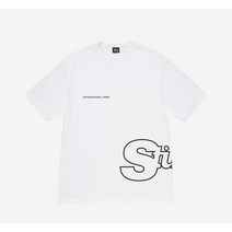 슈데일리 스투시 인터네셔널 트라이브 티셔츠 화이트 1904953