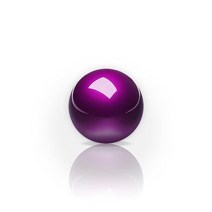 Perixx PERIPRO-303 GBK 3.4cm(1.34인치) 트랙볼 - M570 PERIMICE-517/520/717/720 및 기타 호환 트랙볼 마우스용 교체 볼 - 유광