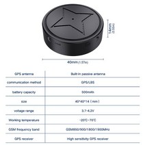 위치추적기 GPS 추적기 GSM 어린이 분실 방지 장치 미니 USB 충전 무선 강력한 자석 마운트 차량용 로케이터, [01]  GPS Locator A, 1개