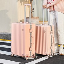 Q2050607 홈쇼핑 핑크 탑승 수납가방 연예인캐리어 여행용 학생