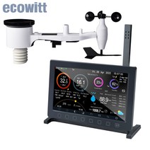 기상 관측소 Ecowitt 실내 실외 와이파이 7 in 1 무선 태양열 센서 및 인치 TFT 디스플레이 HP2561 공지사항, 4.Other areas 433MHz