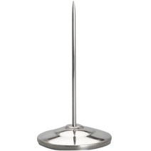 GAMJA 고급 일자 스텐 빌지꽂이 영수증꽂이, 1개